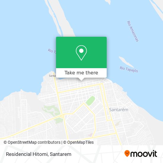 Residencial Hitomi map