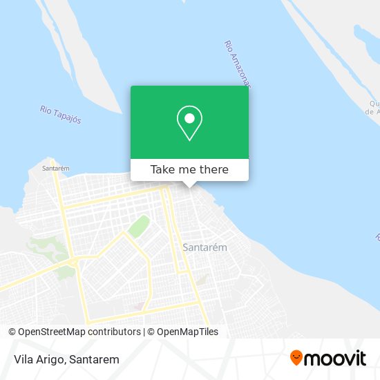 Vila Arigo map