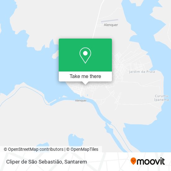 Cliper de São Sebastião map
