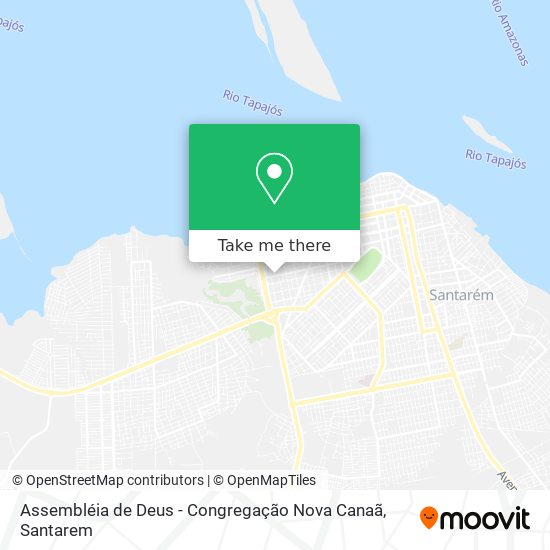 Assembléia de Deus - Congregação Nova Canaã map
