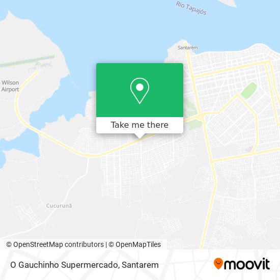 O Gauchinho Supermercado map