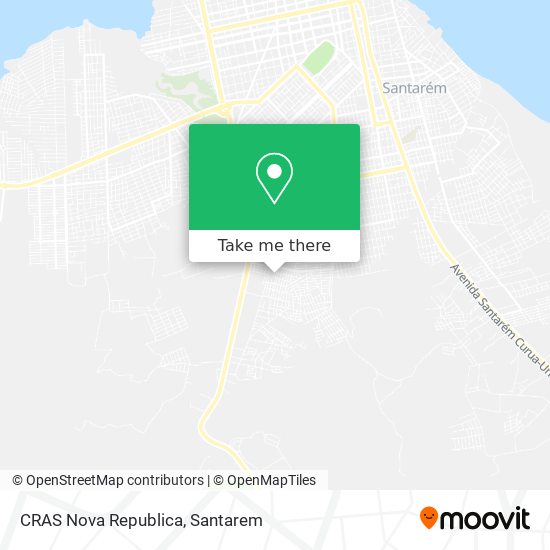 CRAS Nova Republica map