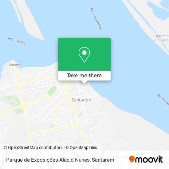 Parque de Exposições Alacid Nunes map