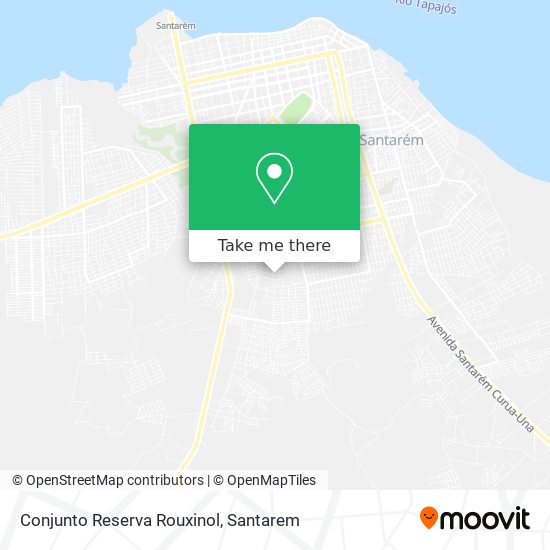 Conjunto Reserva Rouxinol map