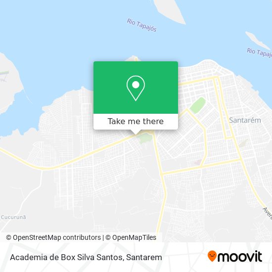 Academia de Box  Silva Santos map