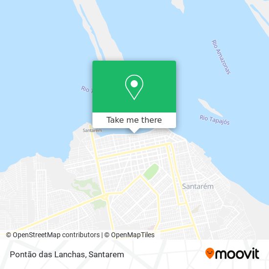 Pontão das Lanchas map