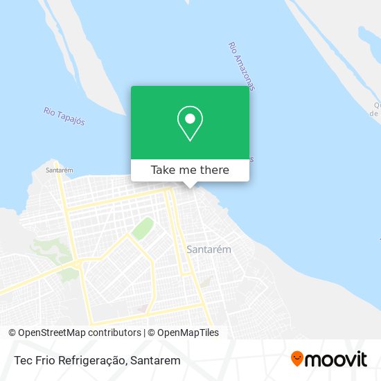 Tec Frio Refrigeração map