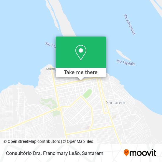 Consultório Dra. Francimary Leão map
