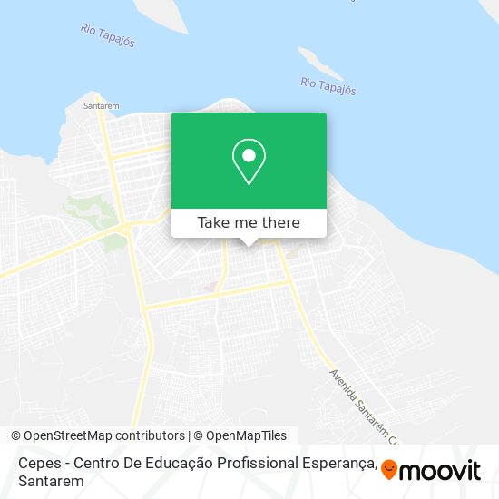 Cepes - Centro De Educação Profissional Esperança map