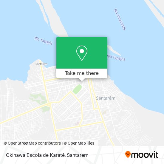 Okinawa Escola de Karatê map