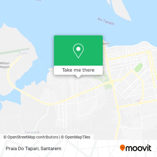 Praia Do Tapari map