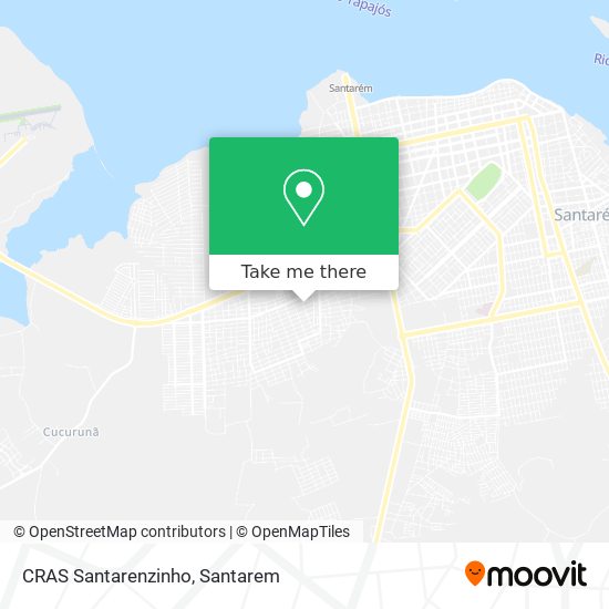 CRAS Santarenzinho map