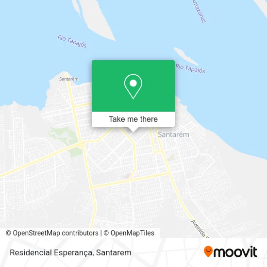 Residencial Esperança map