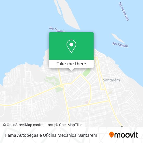 Fama Autopeças e Oficina Mecânica map