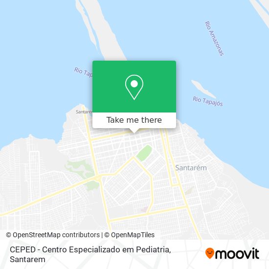 CEPED - Centro Especializado em Pediatria map