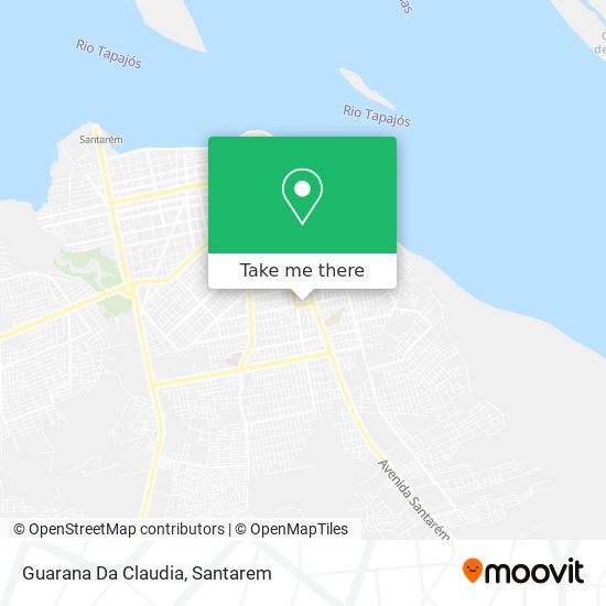 Guarana Da Claudia map