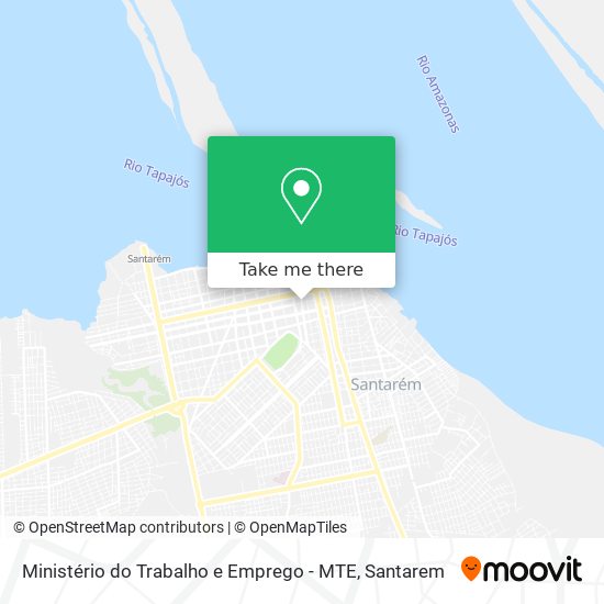 Ministério do Trabalho e Emprego - MTE map