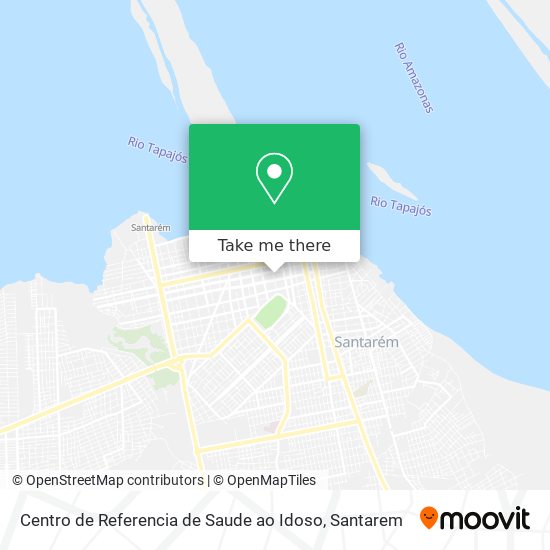 Centro de Referencia de Saude ao Idoso map