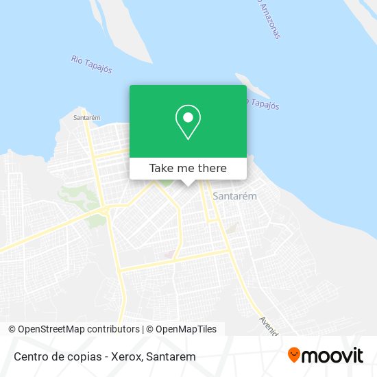 Centro de copias - Xerox map