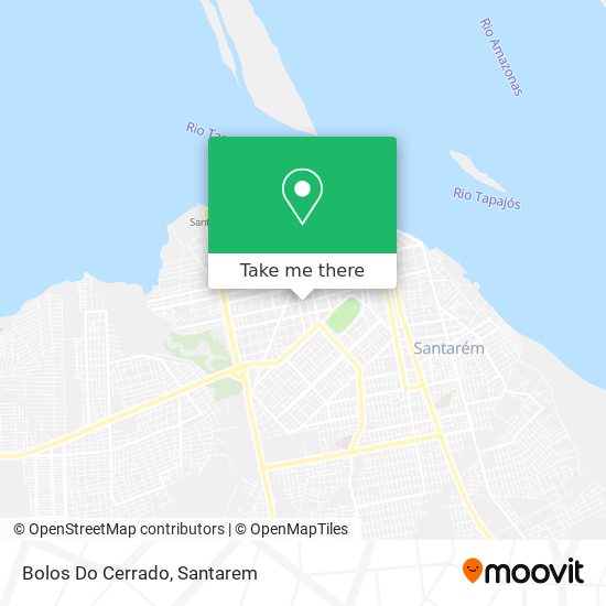 Bolos Do Cerrado map