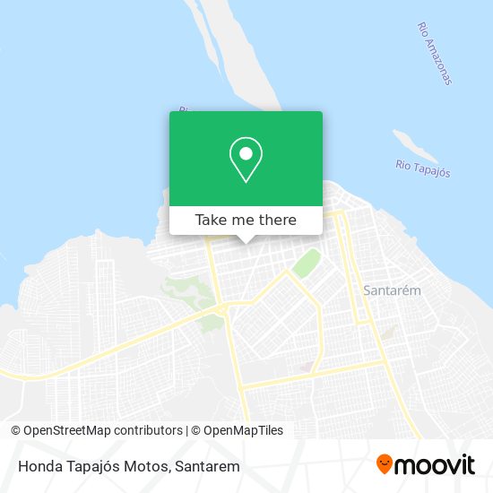 Honda Tapajós Motos map