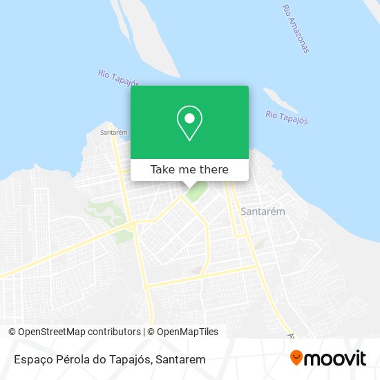 Espaço Pérola do Tapajós map