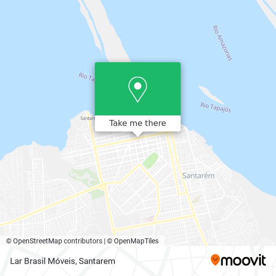 Lar Brasil Móveis map