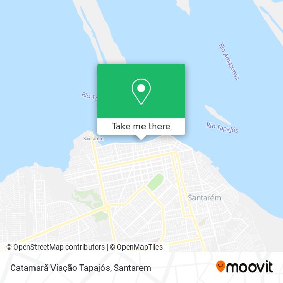 Catamarã Viação Tapajós map