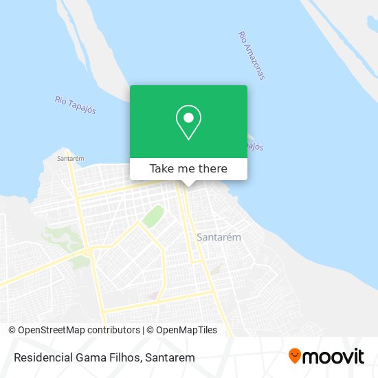 Residencial Gama Filhos map