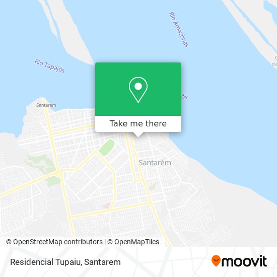 Residencial Tupaiu map