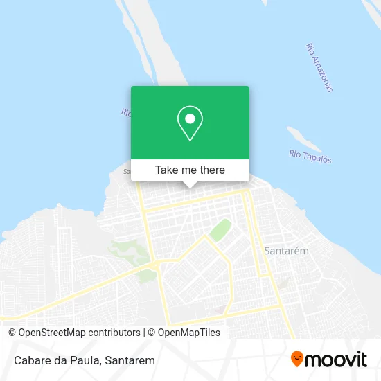 Cabare da Paula map