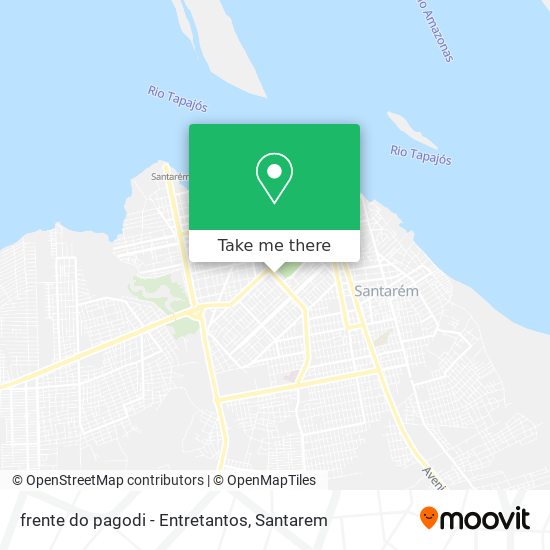 frente do pagodi - Entretantos map