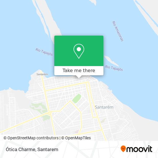 Ótica Charme map