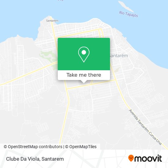 Clube Da Viola map