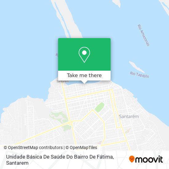 Unidade Básica De Saúde Do Bairro De Fátima map