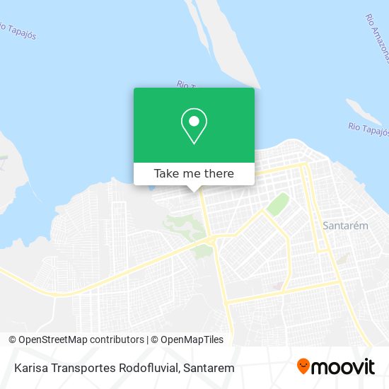 Karisa Transportes Rodofluvial map
