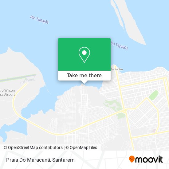 Praia Do Maracanã map