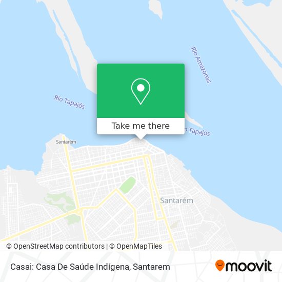 Casai: Casa De Saúde Indígena map
