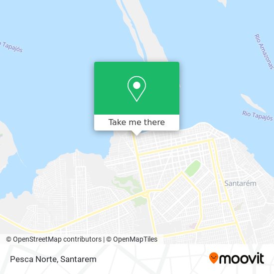 Pesca Norte map