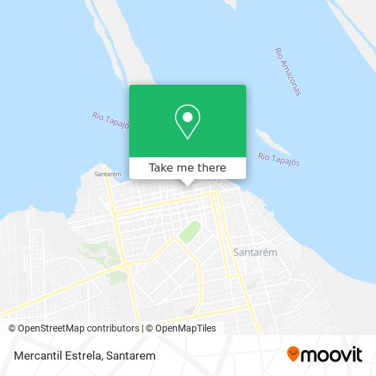 Mercantil Estrela map