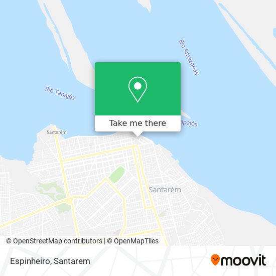 Espinheiro map