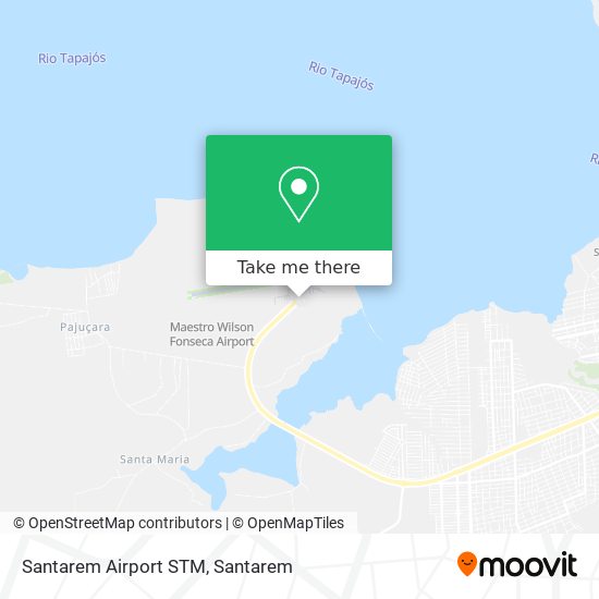 Santarem Airport STM map
