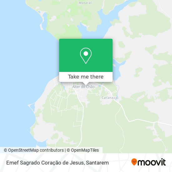 Mapa Emef Sagrado Coração de Jesus