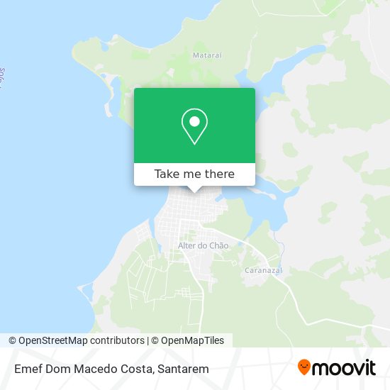 Emef Dom Macedo Costa map