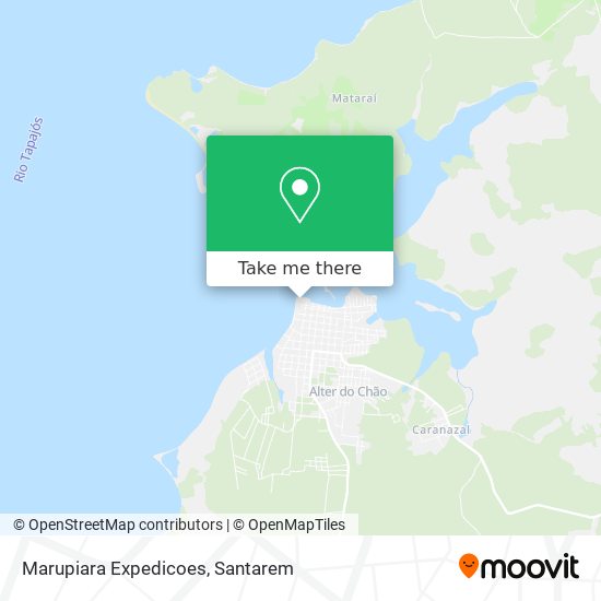 Marupiara Expedicoes map
