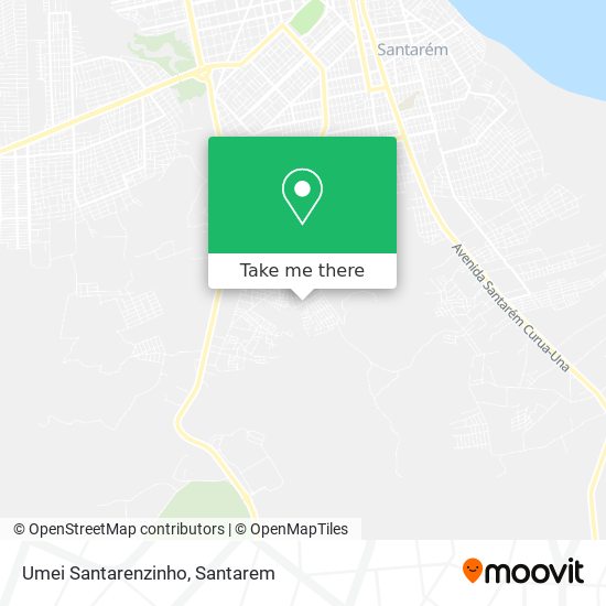 Umei Santarenzinho map