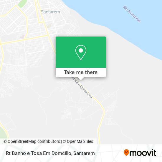 Rt Banho e Tosa Em Domcílio map