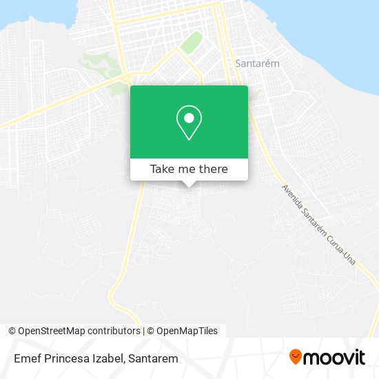 Emef Princesa Izabel map