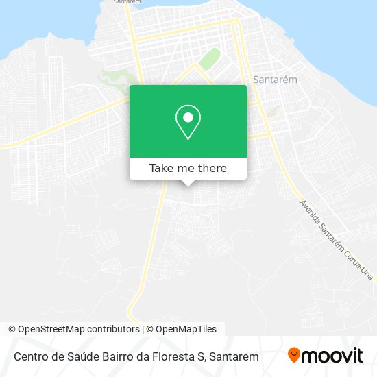 Centro de Saúde Bairro da Floresta S map