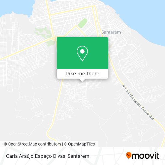 Carla Araújo Espaço Divas map